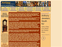 Tablet Screenshot of antique-central.com
